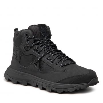Ghete TIMBERLAND - Treeline Str Mid TB0A2EDF015 Blackout Leather