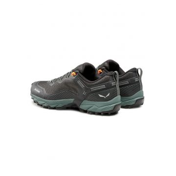 Bocanci trekking barbati  61388 - Textil - Negru/Verde - Verde/Negru