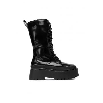 Botine dama 13123-37 -  Textil - Negru