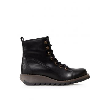 Botine dama -  20906229838 - Piele naturala - Negru