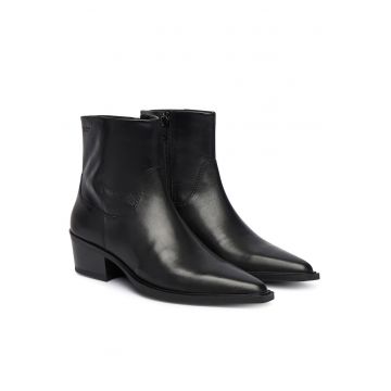 Botine dama 5810-101-20 -  piele naturala - negru