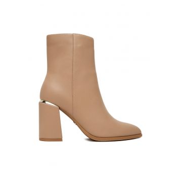 Botine dama -  CEO-JASMIN-01 - bej - textil