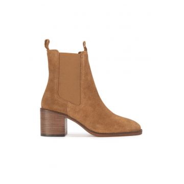 Botine dama  maro piele naturala - Maro