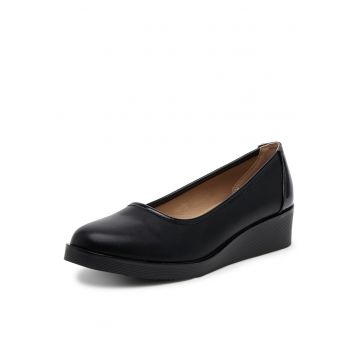 Botine dama WYL3395-6 -  Textil - Negru