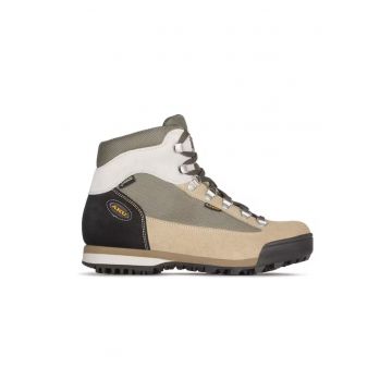 Ghete barbati  Ultra Light Gore-Tex trekking - confortabile - bej - piele intoarsa