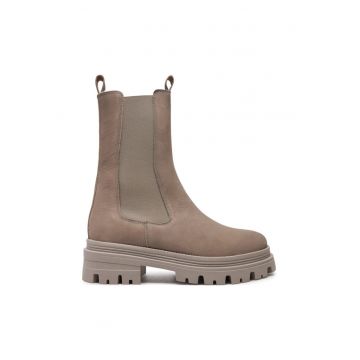 Ghete dama -  304121 - Piele naturala - Gri -