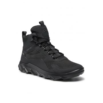 Ghete de trekking barbati -  material textil - negru -