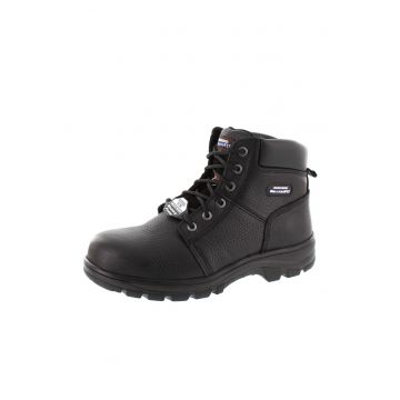 Ghete din piele  Work Stiefel Workshire ST 77009EC - Negru - Negru