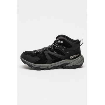 - Ghete pentru trekking Vojo Tour Lt Texapore - Negru/Gri inchis melange