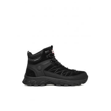 Ghete sport barbati -  CEO-H8-352 - piele naturala - negru