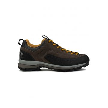 Ghete sport barbati Dragontail -  Piele naturala - Maro