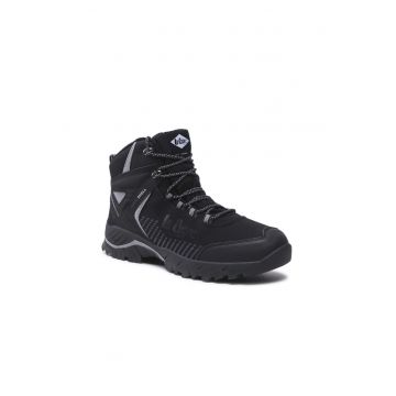 Ghete trekking barbati  Textil - Negru