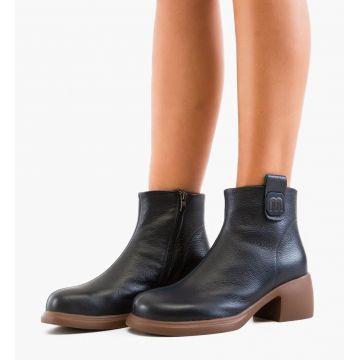 Botine dama Safta Bleumarin