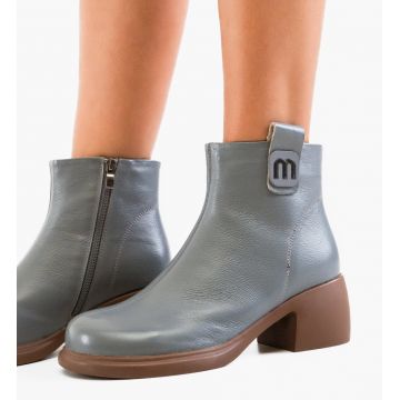 Botine dama Safta Gri Botine dama Safta Gri