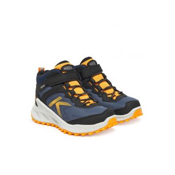 Ghete copii sport  albastru - textil