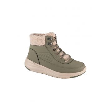 Ghete de piele ecologica On-The-Go - Verde