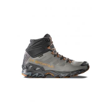 Ghete mid-high pentru drumetii Ultra Raptor II - Gri deschis/Portocaliu