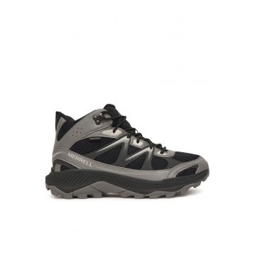 Ghete sport barbati  Tempo Exp Mid - textil - negru/gri