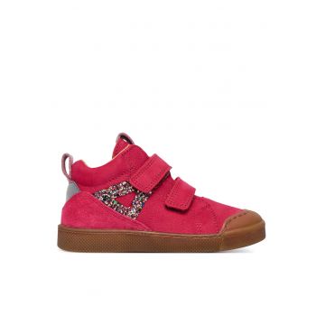 Ghete sport fete  piele naturala - multicolor