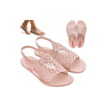 Sandale Dama -  Shape - Cauciuc - Usoare - Elastice - Comozi - Pentru Piscina - Roz
