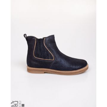 Ghete Chelsea usoare din piele naturala cu talpa crep pentru fete N904301002