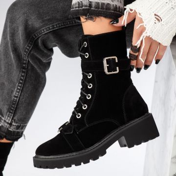 Ghete Dama Justin2 Negre #12876