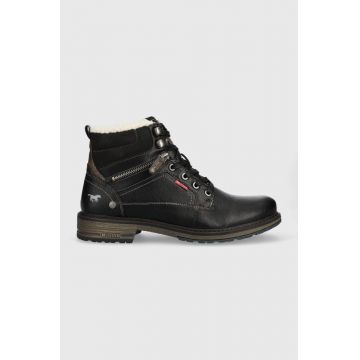 Mustang pantofi barbati, culoarea negru