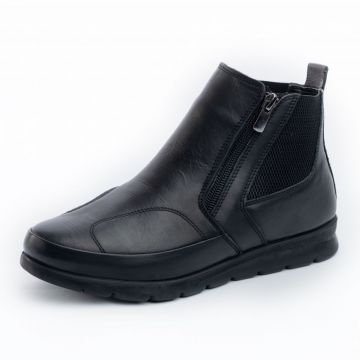 Ghete piele 3021-101 negru