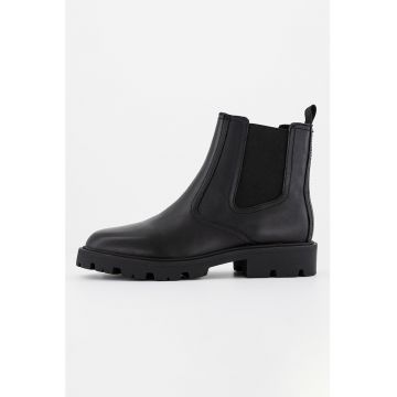 Ghete Chelsea de piele