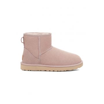 Ghete slip-on rezistente la apa din piele intoarsa Classic Mini II