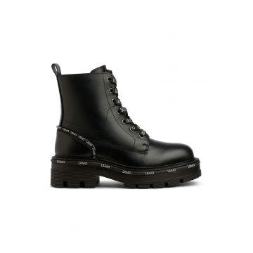 Ghete biker de piele