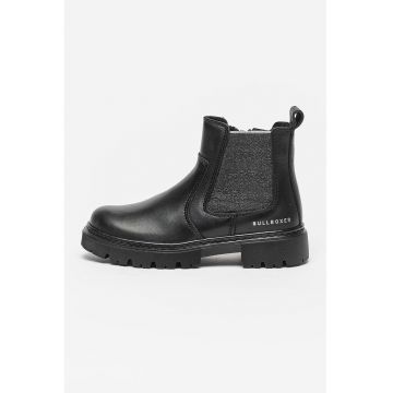 Ghete Chelsea de piele