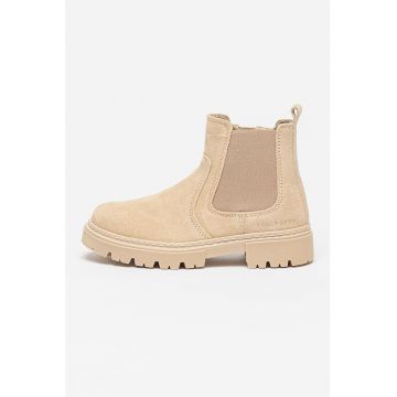Ghete Chelsea de piele intoarsa