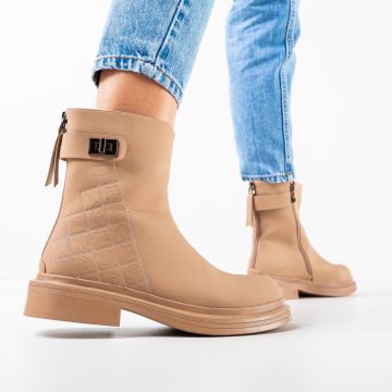 Ghete dama Bear Khaki