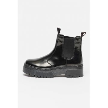 Ghete Chelsea de piele ecologica Piccadilly
