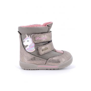 Ghete cu velcro si unicorn
