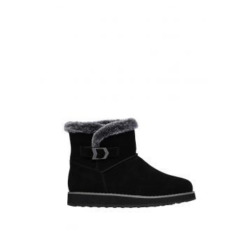 Ghete de piele intoarsa cu captuseala de blana sintetica Keepsakes 2.0