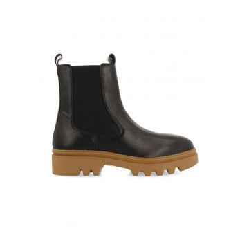 Ghete Chelsea de piele Fornach