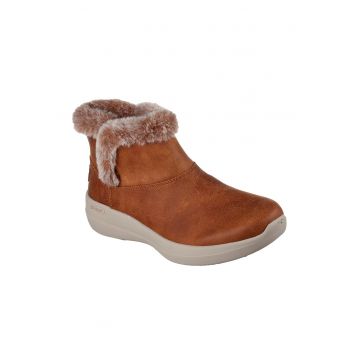 Ghete cu detalii de blana sintetica Go Walk Stability