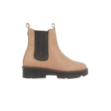 Ghete de piele cu fermoar Caledon