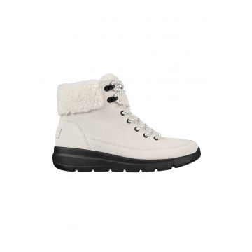 Ghete de piele intoarsa cu garnitura de blana shearling sintetica Glacial Ultra