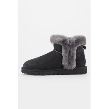 Ghete slip-on din piele intoarsa Classic Mini Heritage