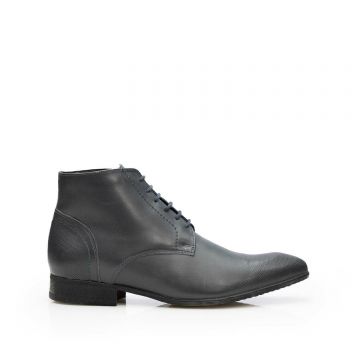 Ghete casual din piele naturala pentru barbati - 814 blue