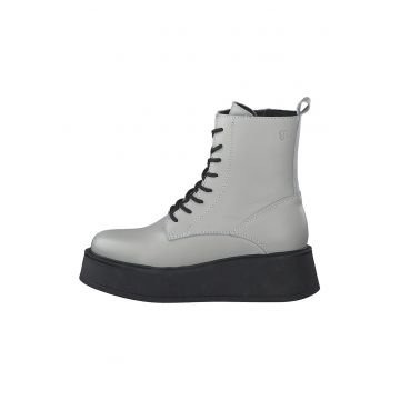 Ghete Chelsea wedge de piele