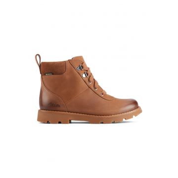 Ghete de piele cu fermoar Heath