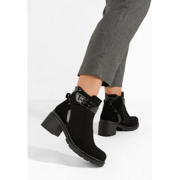 Ghete cu toc Atalia V2 negre