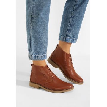 Ghete dama piele Kalisa V2 camel