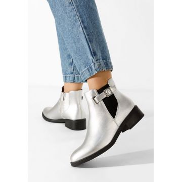 Ghete damă Zuneta argintii