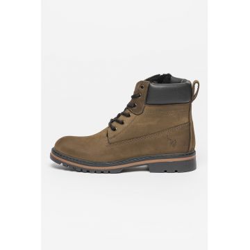 Ghete de piele nabuc Johan