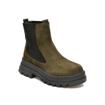 Ghete BRAVELLI kaki, 71241, din nabuc